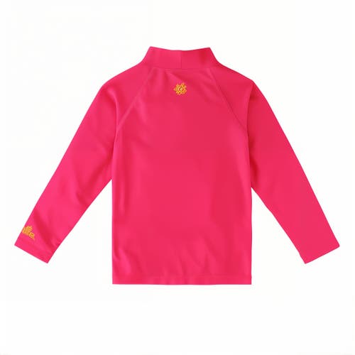 Shop Uv Skinz Long Sleeve Sun & Swim Shirt In Neon Pink