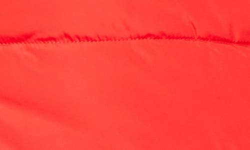 Universal Standard Kanda 2 Wrap Puffer Coat In Vermilion Red