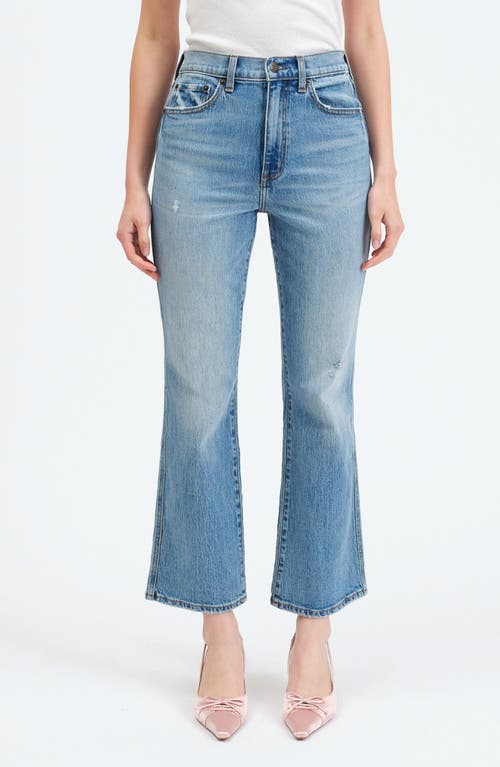 DAZE DAZE SOHO HIGH WAIST ANKLE FLARE JEANS 