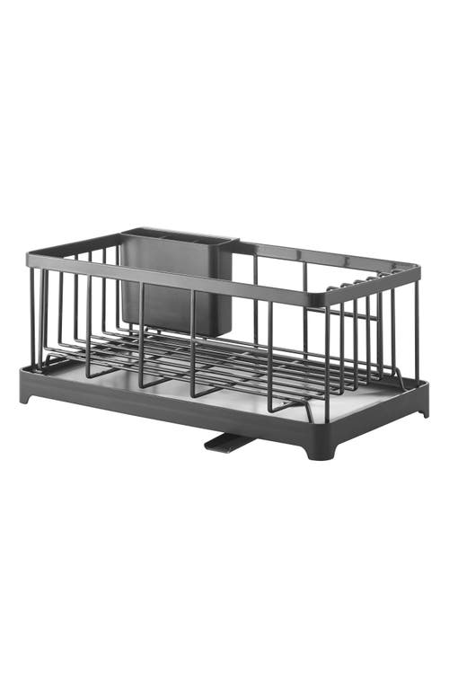 Yamazaki Tower Wire Dish Drainer Rack In Black