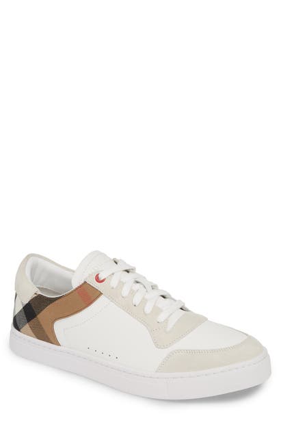 BURBERRY REETH LOW TOP SNEAKER,4054022