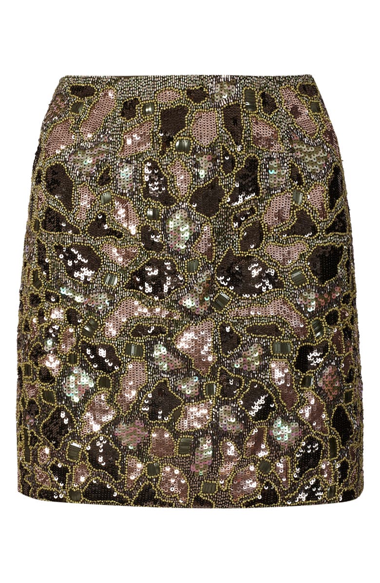 AllSaints Sequin Mosaic Miniskirt | Nordstrom
