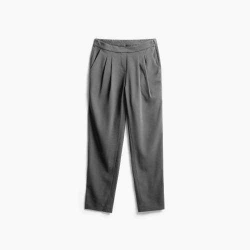 Shop Ministry Of Supply Swift Drape Pant In Charcoal