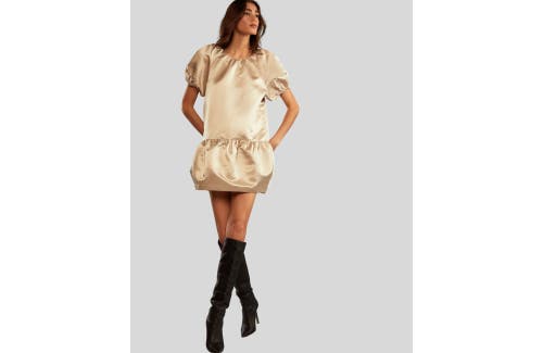 Shop Cynthia Rowley Luna Dress In Natural