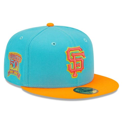 Men's New Era Black San Francisco Giants 25th Anniversary Spring Training Botanical 59FIFTY Fitted Hat