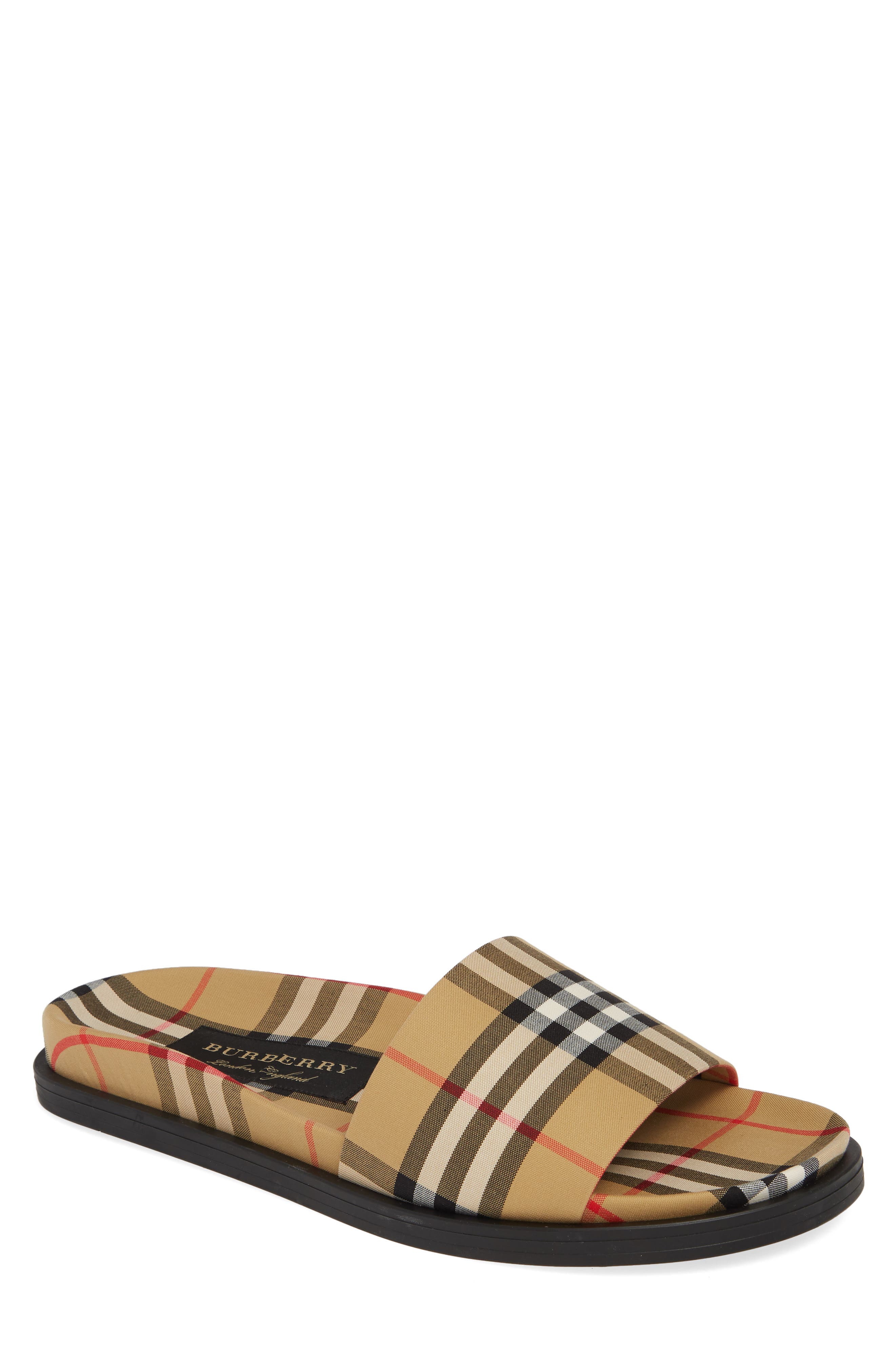 Burberry Ashmore Slide Sandal (Men 