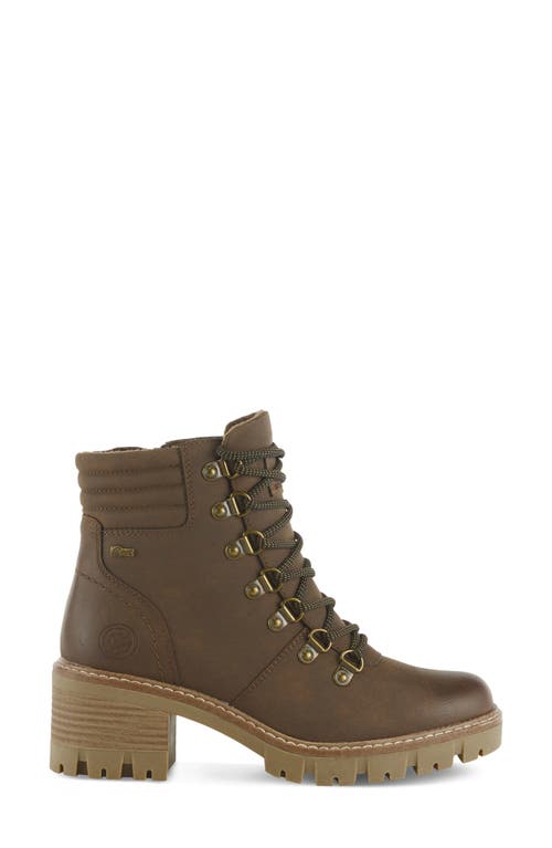 Spring Step Rockies Bootie In Dark Brown