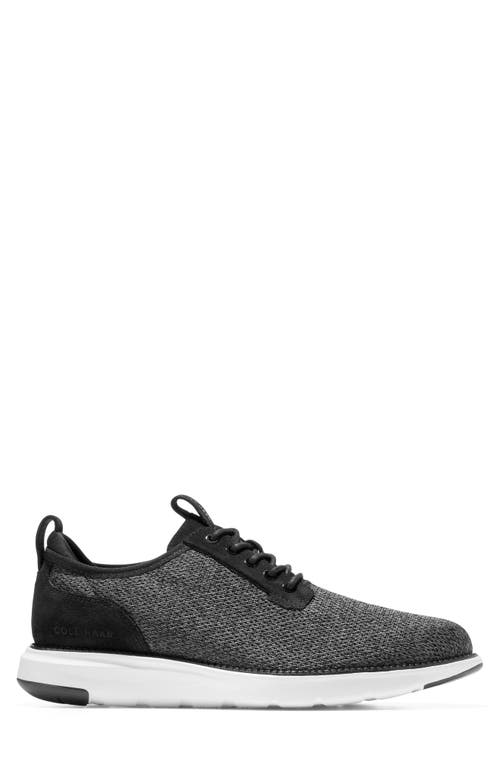 Shop Cole Haan Grand Atlantic Knit Sneaker In Black/dark Pavement Knit