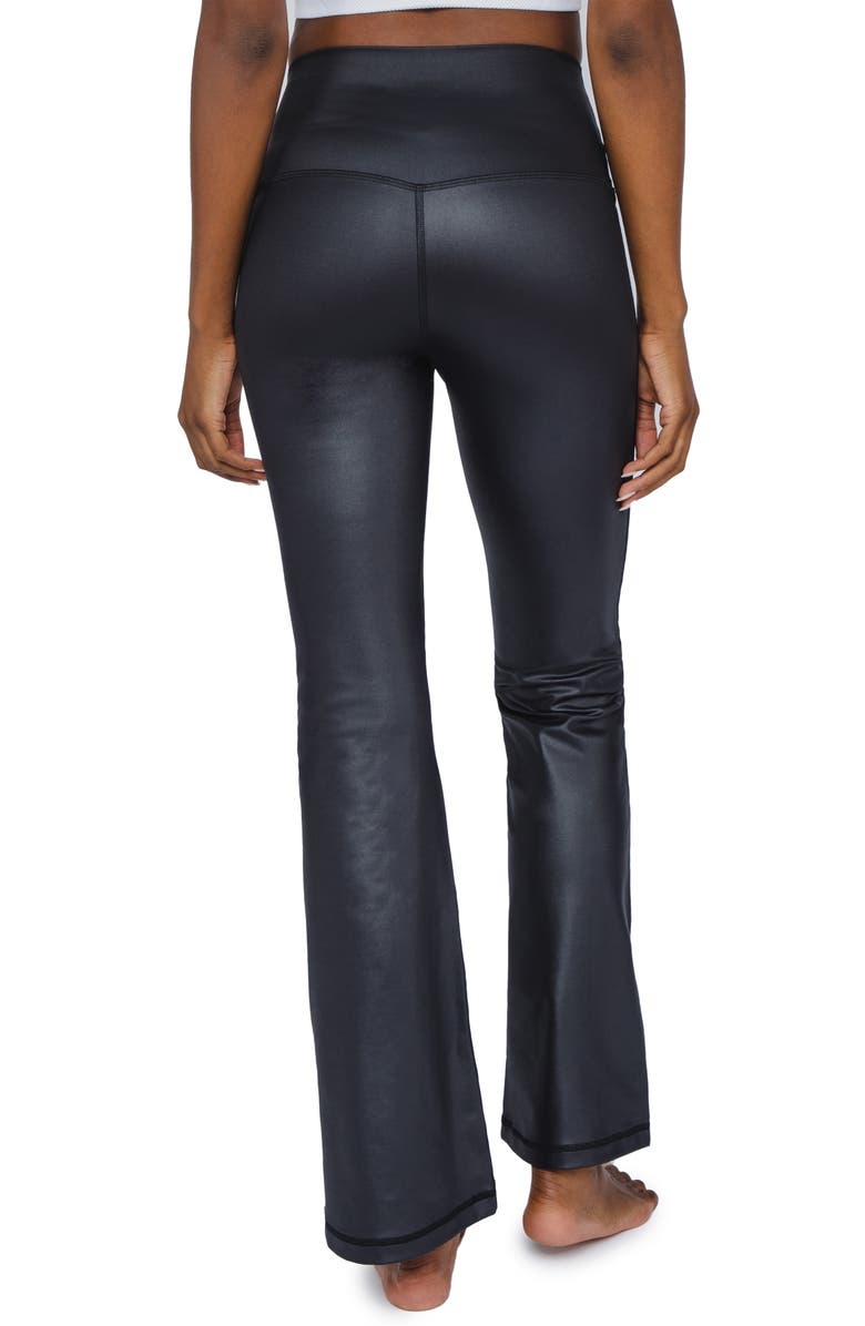 90 DEGREE BY REFLEX Faux Leather Yoga Pants Nordstromrack