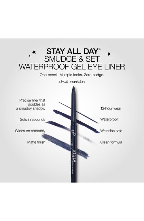 STILA STILA STAY ALL DAY® SMUGE & SET WATERPROOF GEL EYELINER