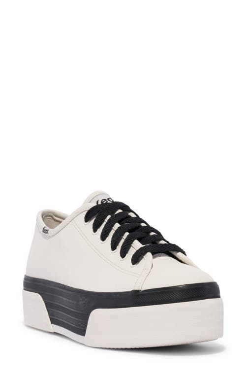 Shop Keds ® Triple Up Sneaker In White/black