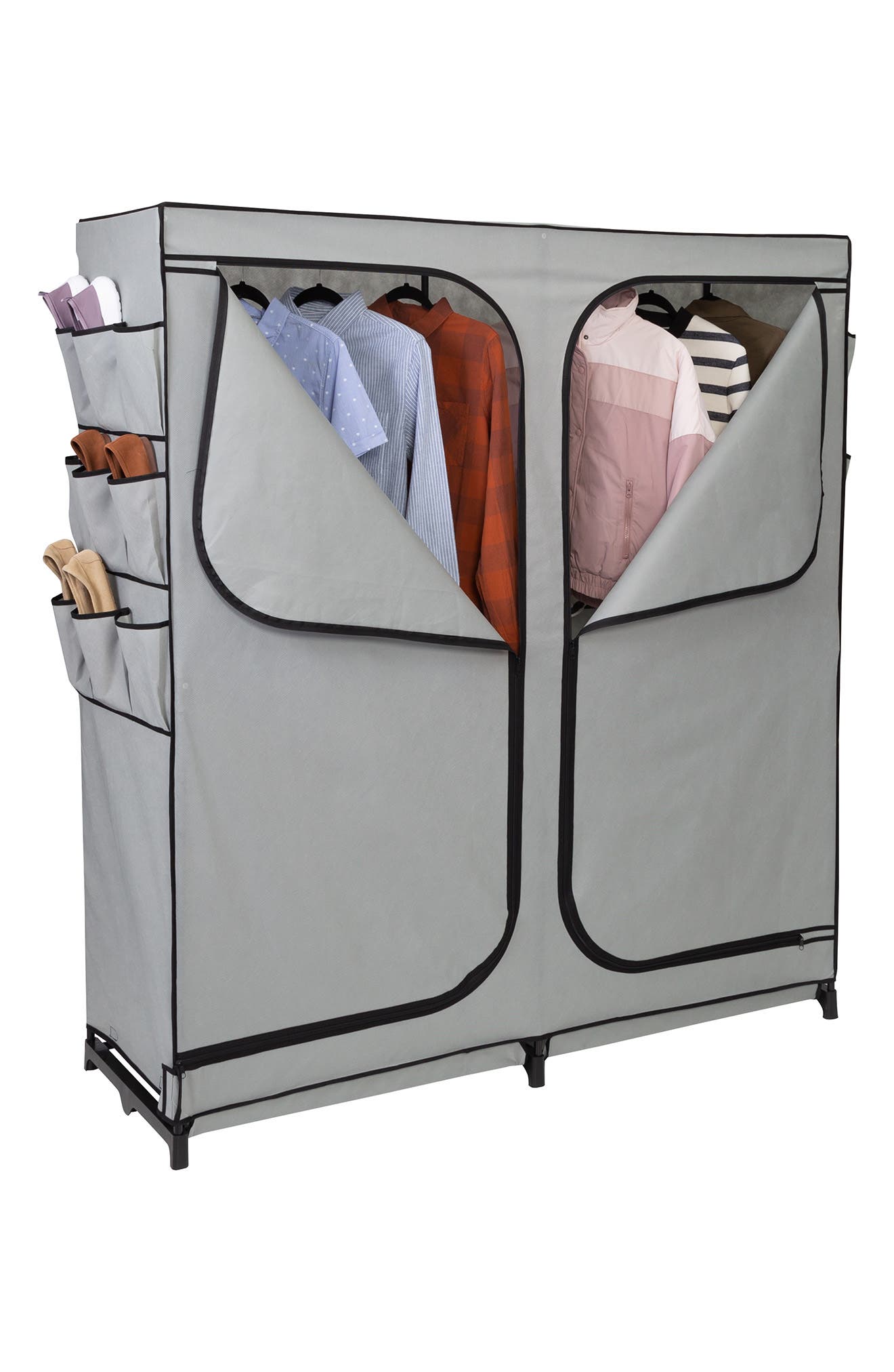 HONEYCANDO 60" Wide 2Door Portable Clothing Closet Nordstromrack