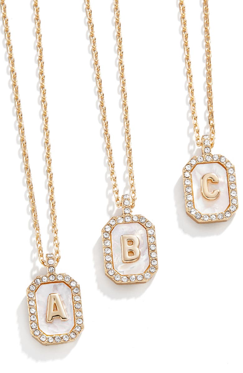 Initial pendant necklace nordstrom Clearance