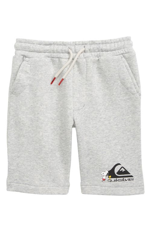Quiksilver x Peanuts® Kids' Local Legends Shorts in Athletic Heather