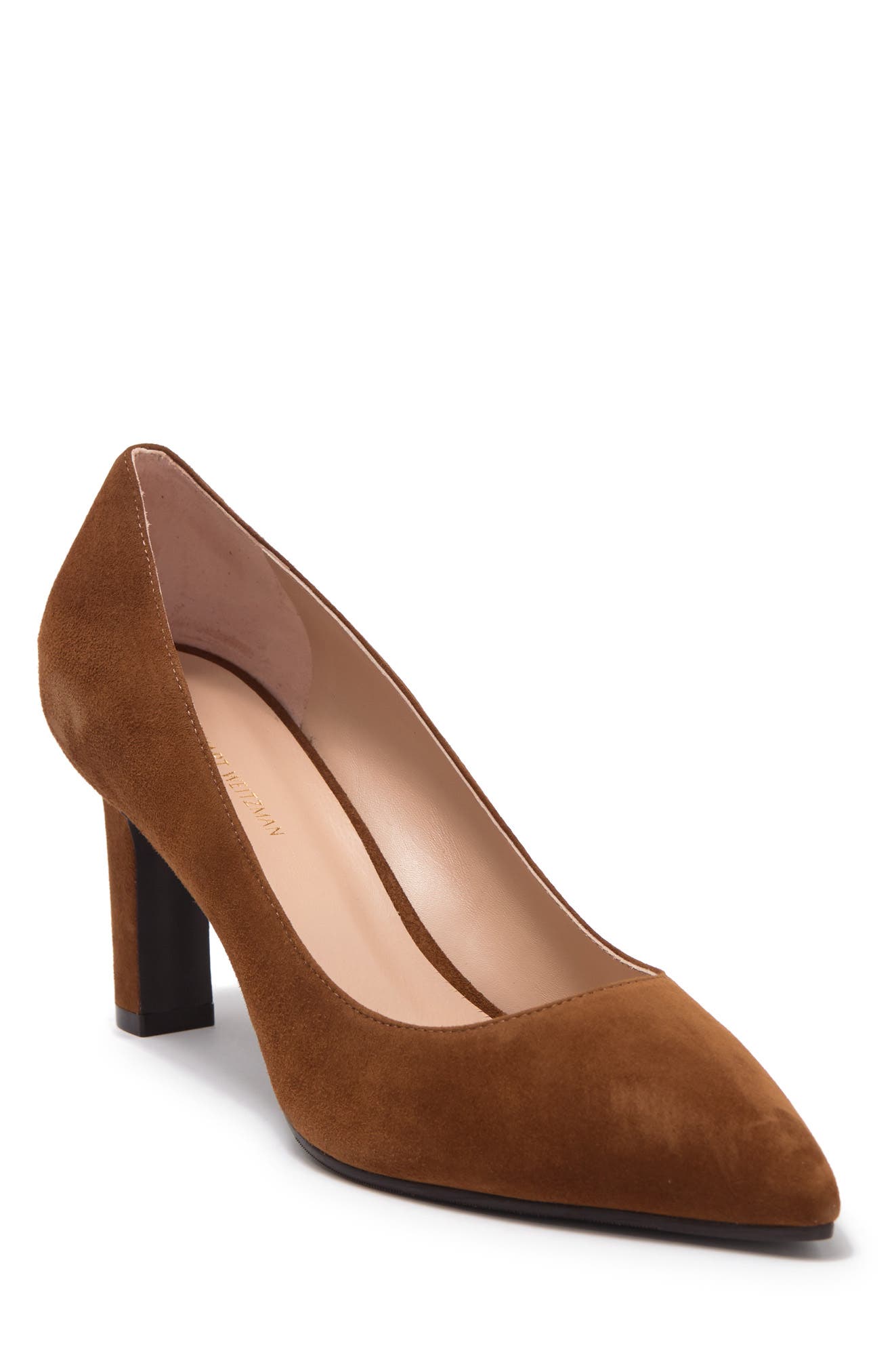 stuart weitzman adria leather pumps