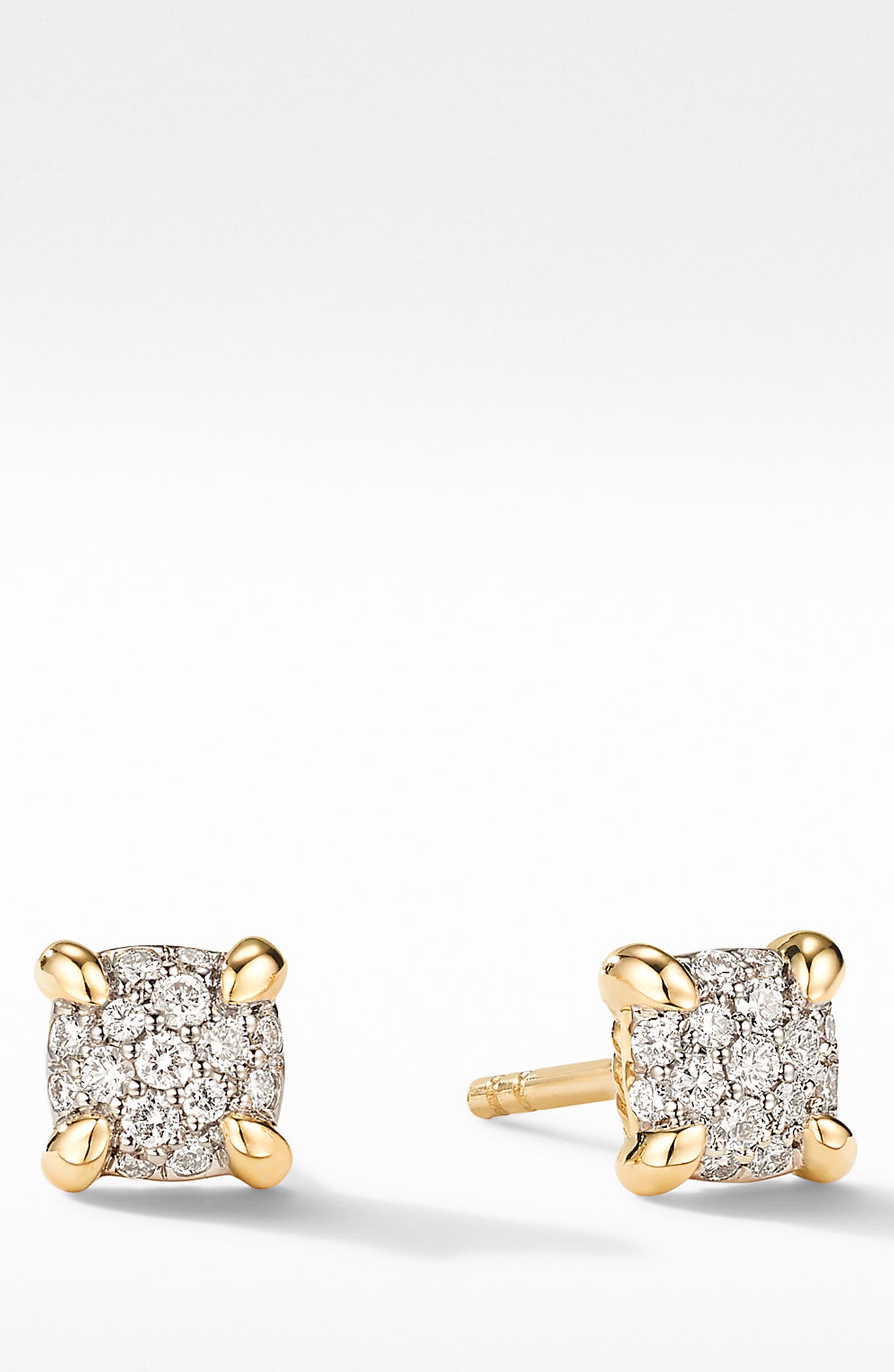 david yurman diamond stud earrings for women