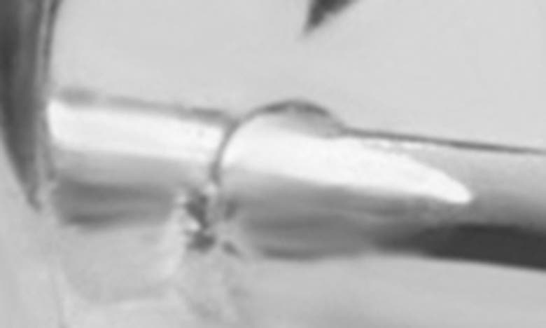 Shop Argento Vivo Sterling Silver Cubic Zirconia Bar Flat Back Stud Earring In Silver