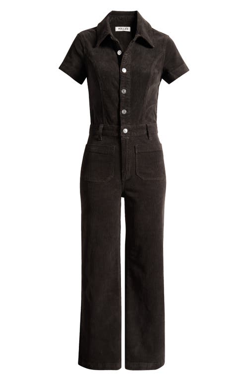 Rolla's Sailor Corduroy Jumpsuit In Elm