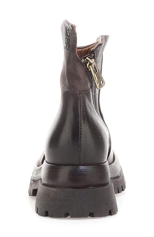 As98 A.s.98 Devin Bootie In Chocolate
