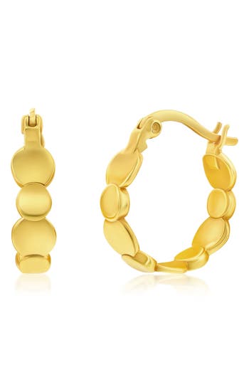 SIMONA SIMONA CIRCLE HOOP EARRINGS