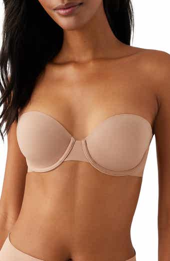 Wacoal Halo Lace Strapless Bra: Naturally Nude - Chantilly Online