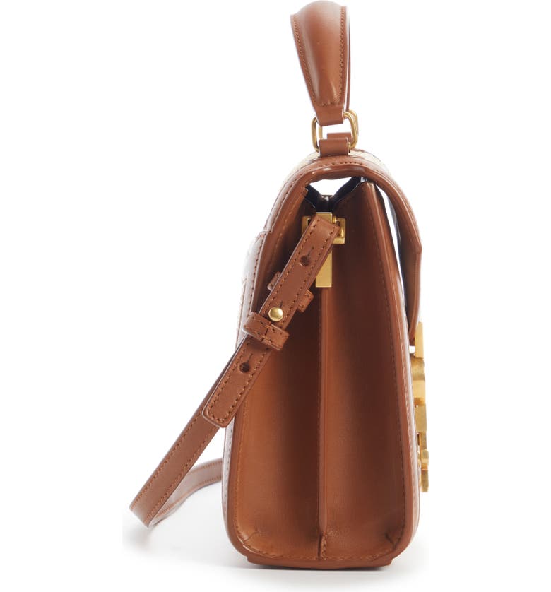 Saint Laurent Mini Cassandra Raffia Top Handle Bag | Nordstrom