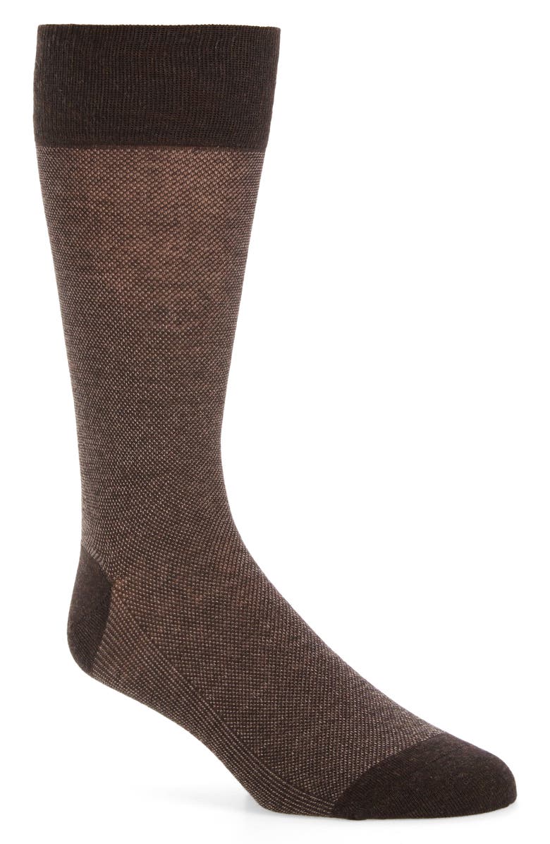 Cole Haan Piqué Texture Crew Socks (3 for $30) | Nordstrom