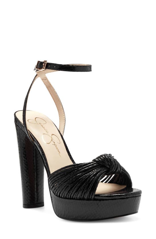 Jessica Simpson Immie Platform Sandal In Black