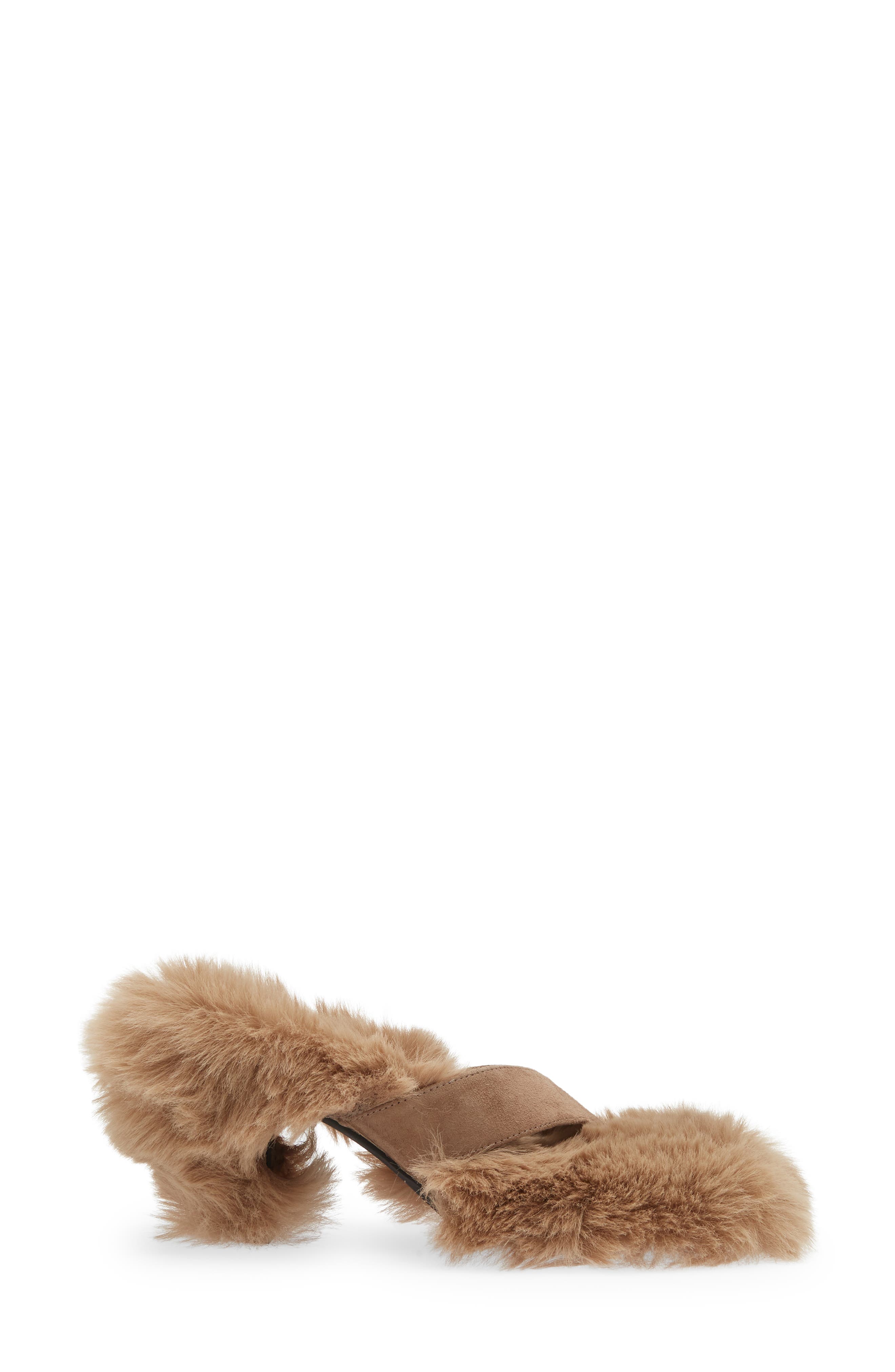 Jeffrey Campbell Fluffed Faux Fur Flip Flop Nordstrom