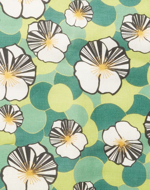 La Doublej Placemats Set Of 2 (35x45) Ninfea Green In Ninfea Green