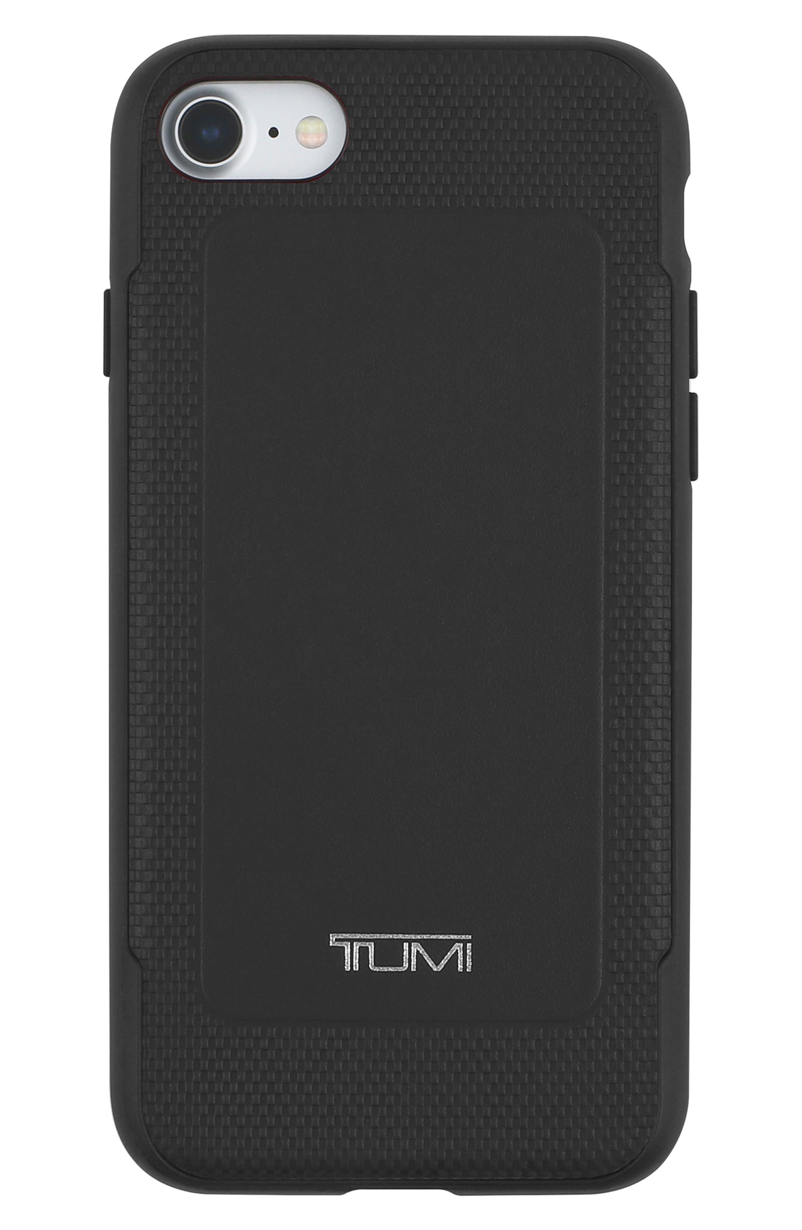 Tumi Leather iPhone 8 Case Nordstrom