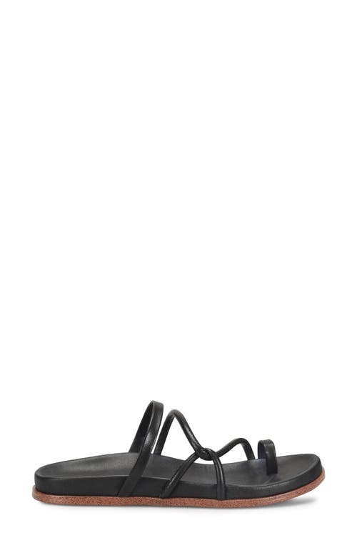 Korks Audra Sandal In Black