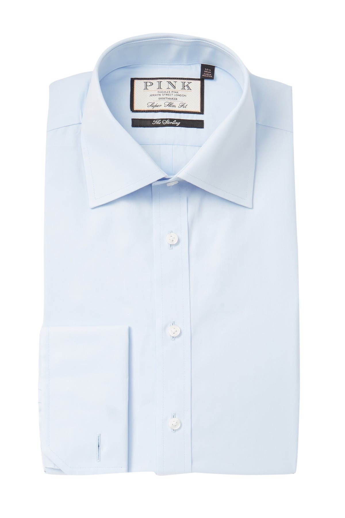 Thomas Pink Marcella Super Slim-fit Double-cuff Evening Shirt in