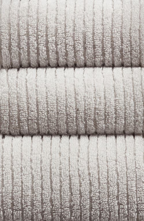 Nordstrom 6-piece Hydro Organic Cotton Blend Bath Towel, Hand Towel & Washcloth Set In Grey Vapor
