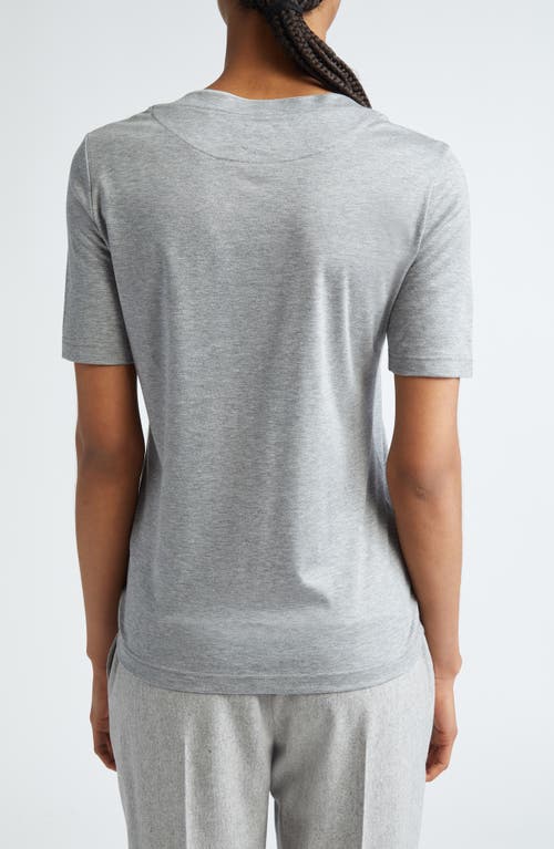 Eleventy Layered T-shirt In Grey