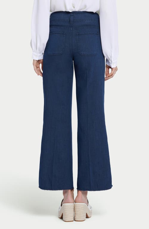 Shop Nydj Teresa Ankle Crop Wide Leg Jeans In Serendipity