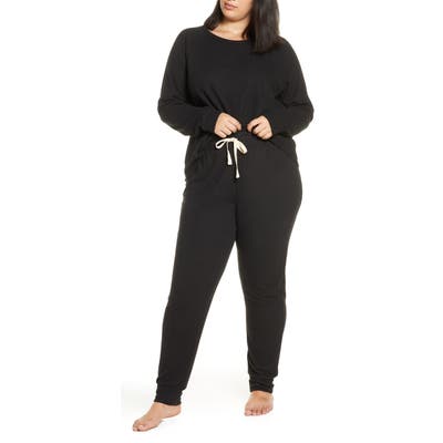 Plus Size Bp. Soft & Cozy Sleepy Pajamas, Black
