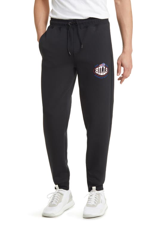 BOSS x NFL Cotton Blend Joggers Buffalo Bills Black at Nordstrom,