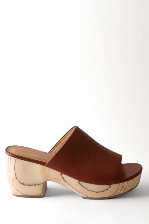 Huma Blanco Katlyn Platform Clog In Cinnamon