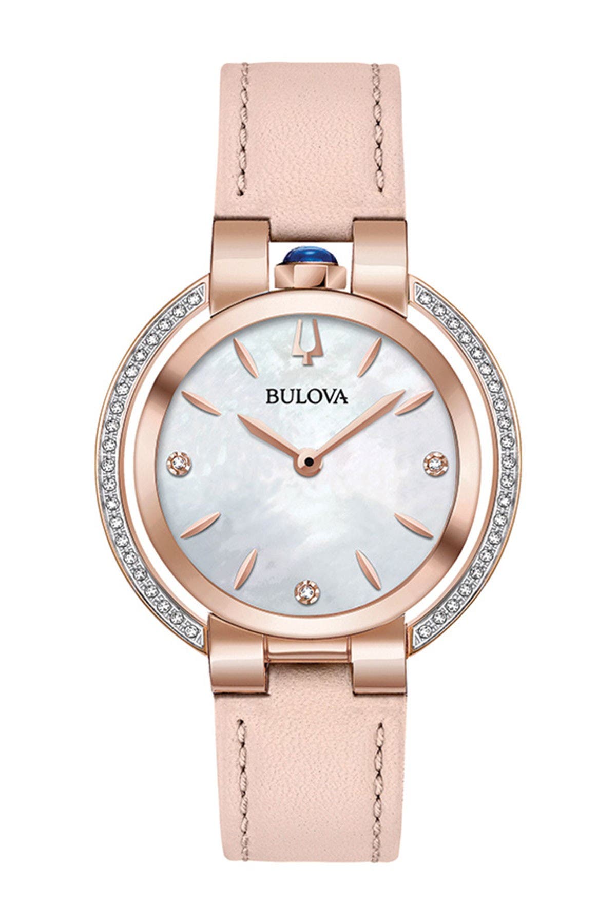 bulova women's strap watch