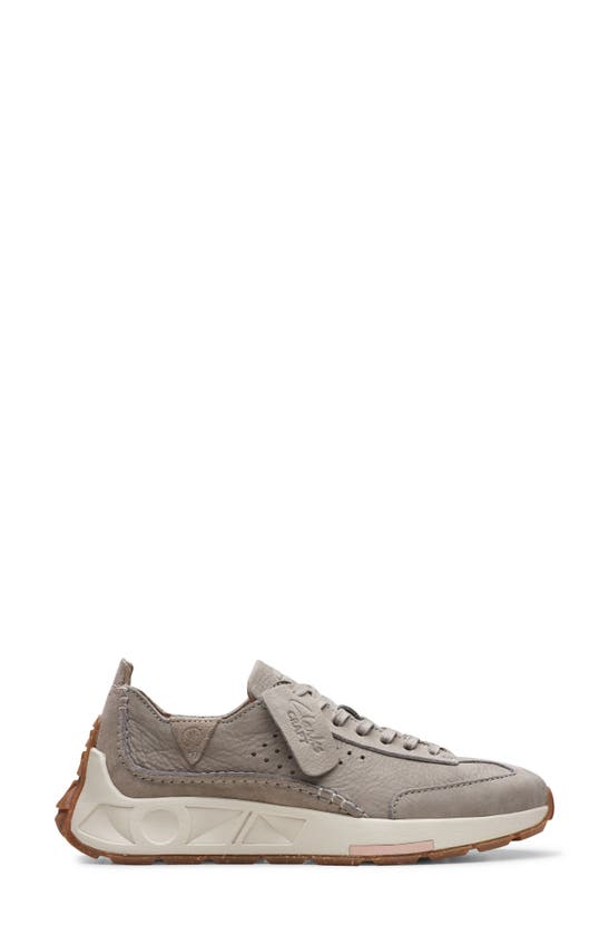 Clarks Craft Speed Sneaker In Stone Nubuck