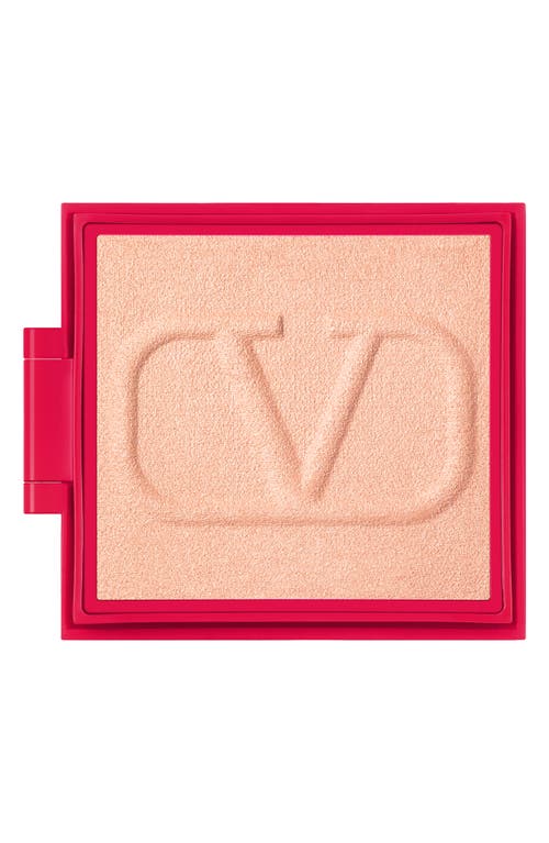 Valentino Go-Clutch Refillable Compact Finishing Powder Refill Pan in 01 Very Light at Nordstrom