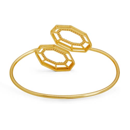 Dhwani Bhansal Syra Bracelet In Gold Plated