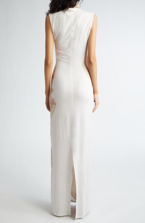 Shop Acne Studios X Katerina Jebb Emati Sleeveless Maxi Dress In White/beige