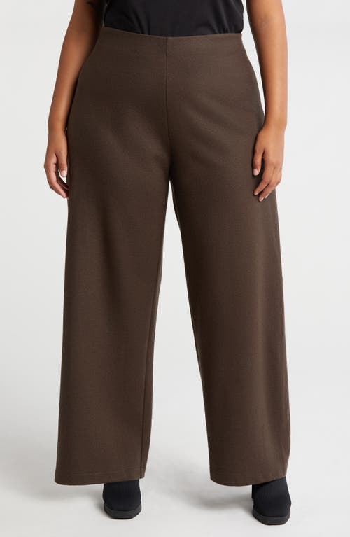 EILEEN FISHER EILEEN FISHER WOOL WIDE LEG PANTS