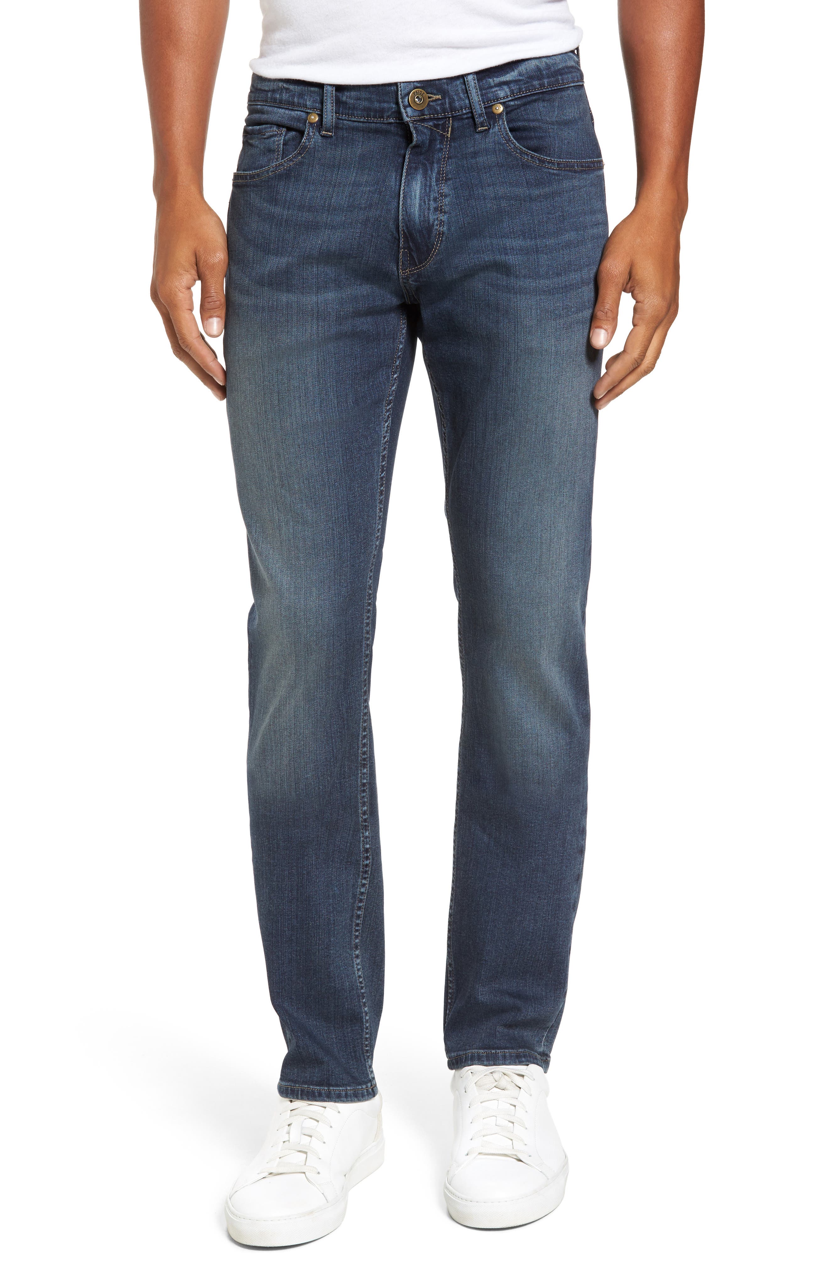PAIGE | Federal Slim Straight Leg Jeans 