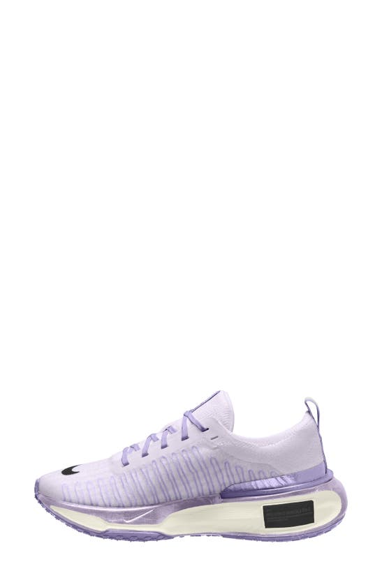 Shop Nike Zoomx Invincible Run 3 Running Shoe In Barely Grape/ Black/ Lilac