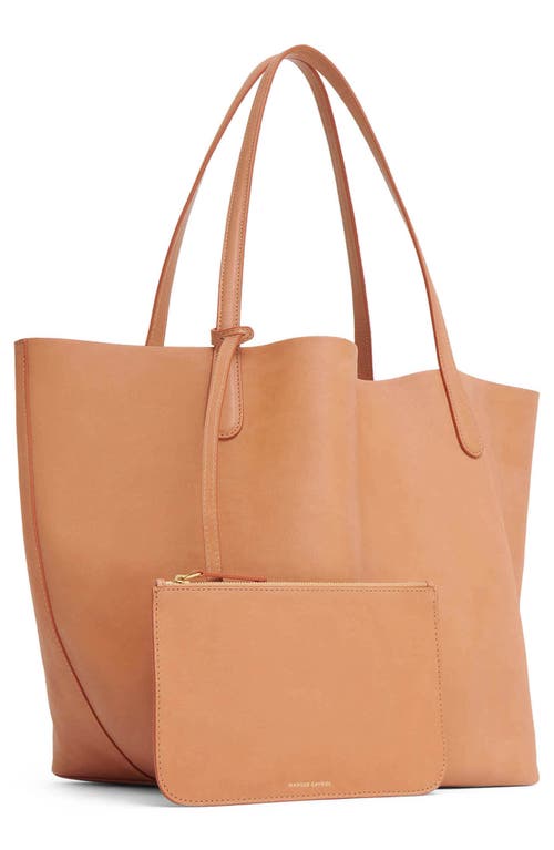 Shop Mansur Gavriel Everyday Soft Leather Tote In Cammello