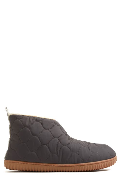 Dearfoams Men's Warm Up Bootie Slipper In Pavement