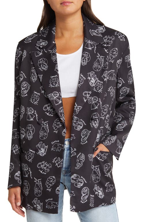 Dressed Lala Boyfriend Blazer Zodiac at Nordstrom,